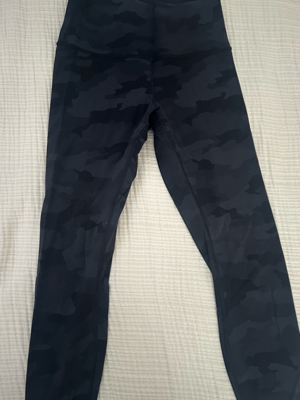 lululemon athletica Black Camo High-Rise Leggings